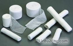 bandage Urdu Meaning