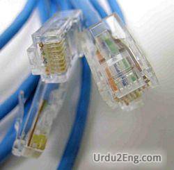 cable Urdu Meaning