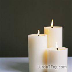 candle Urdu Meaning