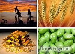 commodity Urdu Meaning