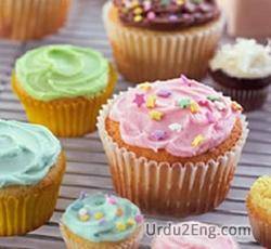 cupcake Urdu Meaning