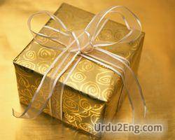 gift Urdu Meaning