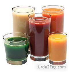 juice Urdu Meaning