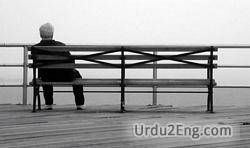 loneliness Urdu Meaning