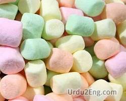 marshmallow Urdu Meaning