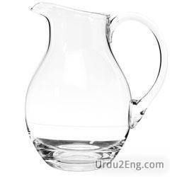 pitcher Urdu Meaning