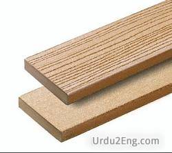 plank Urdu Meaning