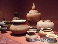 pottery Urdu Meaning
