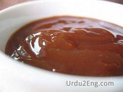 sauce Urdu Meaning
