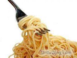 spaghetti Urdu Meaning