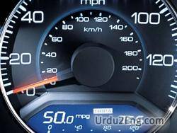 speedometer Urdu Meaning
