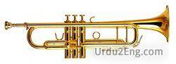 trumpet Urdu Meaning