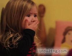 afraid Urdu Meaning