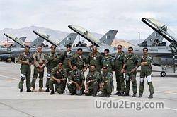airforce Urdu Meaning