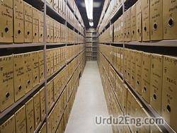 archive Urdu Meaning