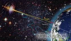 astrophysics Urdu Meaning