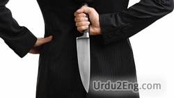 backstabber Urdu Meaning