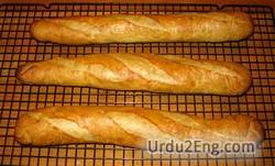 baguette Urdu Meaning