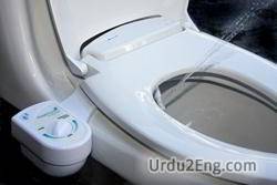 bidet Urdu Meaning
