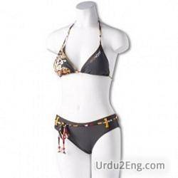 bikini Urdu Meaning