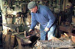 blacksmith Urdu Meaning