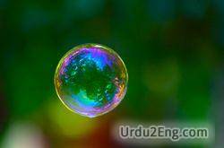 bubble Urdu Meaning