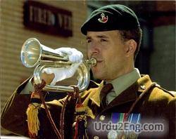 bugle Urdu Meaning