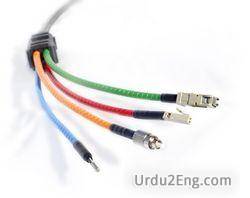 cable Urdu Meaning