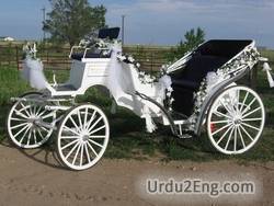 carriage Urdu Meaning