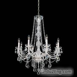 chandelier Urdu Meaning