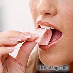 chew Urdu Meaning