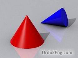 conic Urdu Meaning