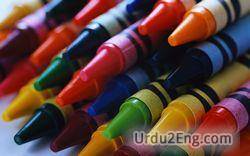 crayon Urdu Meaning