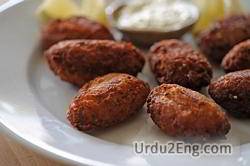 croquette Urdu Meaning