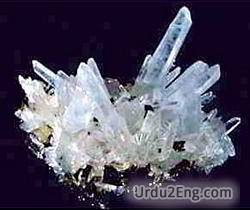 crystal Urdu Meaning