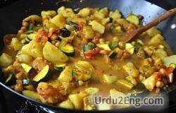 curry Urdu Meaning