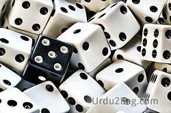 dice Urdu Meaning