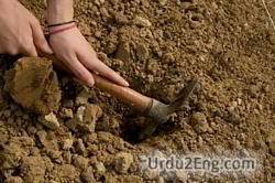 dig Urdu Meaning