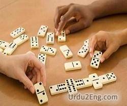 domino Urdu Meaning