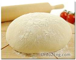 dough Urdu Meaning