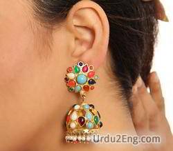 earring Urdu Meaning
