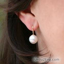 earring Urdu Meaning