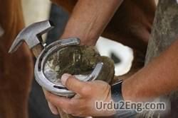 farrier Urdu Meaning