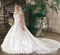 gown Urdu Meaning