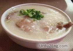 gruel Urdu Meaning