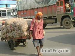 handcart Urdu Meaning
