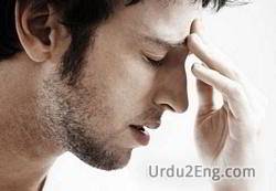 headache Urdu Meaning