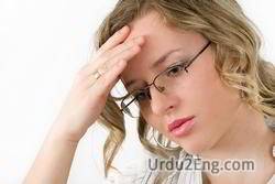 headache Urdu Meaning
