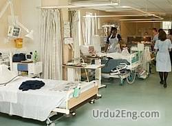 hospital Urdu Meaning