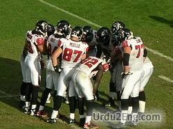 huddle Urdu Meaning